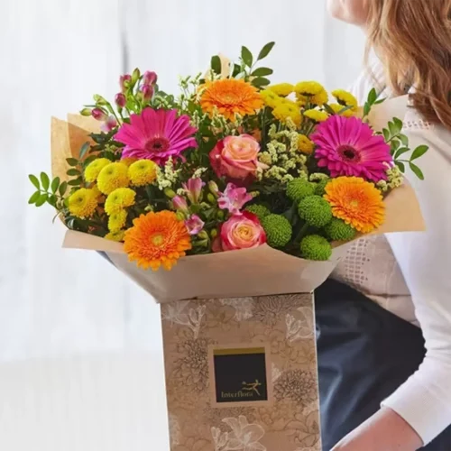 Enigmas Flower-Bright Cheerful BQ-Flower Delivery in London