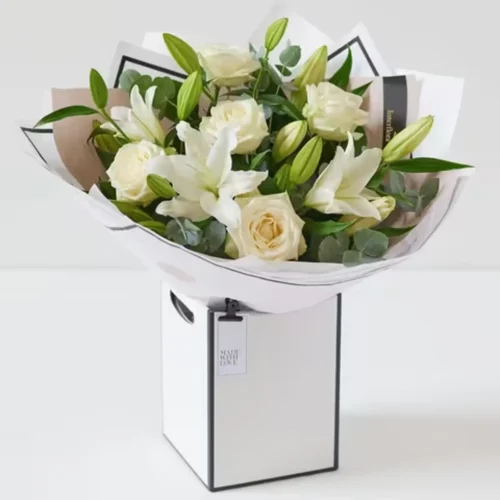 Enigmas Flower-Rose Lily BQ-Flower Delivery in London