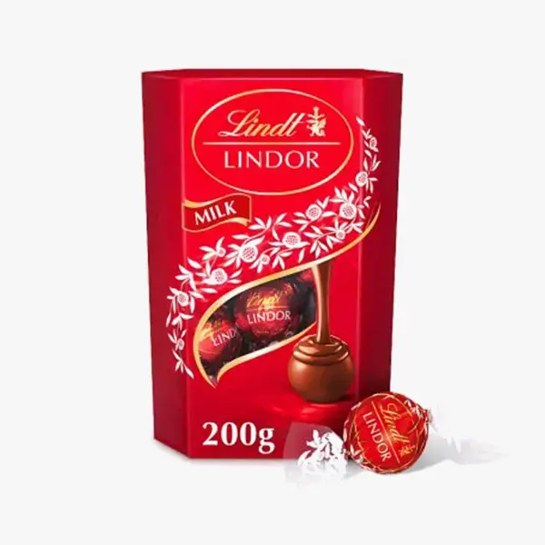 Lindt LINDOR Milk Chocolate Truffles 200g