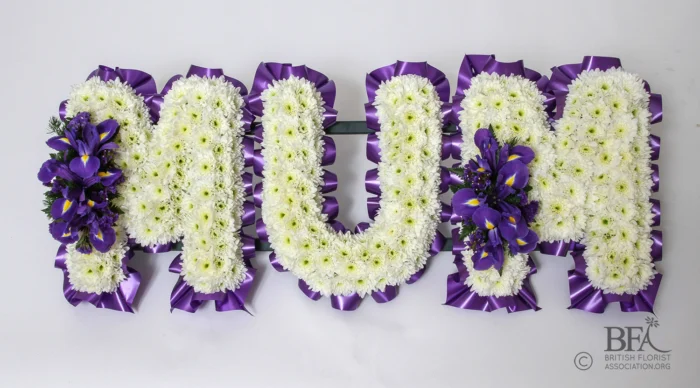 Enigmas Flower-Mum Funeral Tribute